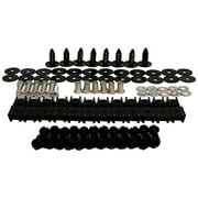 Crown Automotive 4918K CAS4918K 97-06 TJ WRANGLER FENDER FLARE HARDWARE KIT Fits select: 1997-2003 JEEP WRANGLER / TJ, 2004-2006 JEEP WRANGLER / TJ X