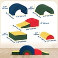 thumbnail image 3 of Qaba Jouets d'Escalade pour Empiler et Ramper, 5 Pcs, Multicolore, 3 of 10