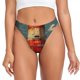 thumbnail image 1 of Balery Rusty Rocket Launch Tangas de Algodón para Mujer con Estampado – Ropa Interior Sexy, Transpirable, G-string-XX-Large, 1 of 6