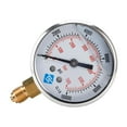 thumbnail image 4 of Medidor de vacío para general Medidor de dial con relleno de inferior BSP de 1/4 "TAMAÑO 10000psi shamjiam Manómetro de vacío, 4 of 8