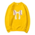 thumbnail image 4 of HUITKMM Oversized Sweater Women Women’S Football Print Oversized Hoodie – Relaxed Crew Neck Sweatshirt 4046 S, 4 of 4