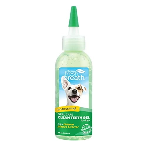 Gel de aliento TropiClean para perros