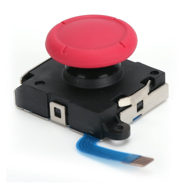 Joystick Replacement, Joystick Thumb Stick Comfortable Compact Wear Easy To Replace for Switch Lite Controller Black,White,Blue,Red