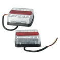 thumbnail image 2 of Yimiti 2Pcs Rear Led Submersible Trailer Tail Lights Kit Boat Marker Truck Waterproof, 2 of 9