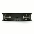 thumbnail image 4 of Primal Steel Titanium Cross Black IP-plated 6mm Concave Band, 4 of 11