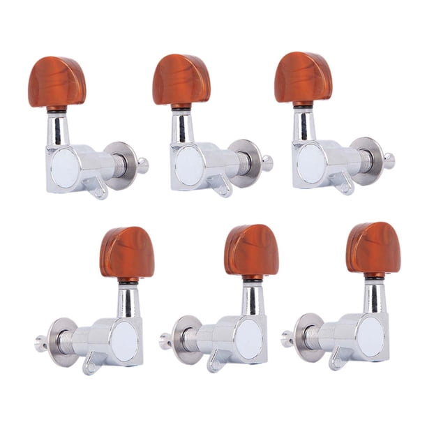 Clavijas de Afinación de Guitarra Acústica 3L3R Perfke Rojo