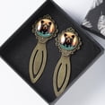 thumbnail image 4 of Bears Book Accessories: Vintage Copper- Set of 2, Stainless Steel Reading Accessories for Book Lovers and Readers, 4 of 5