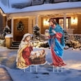 thumbnail image 4 of Rdhnmea Nativity Yard Stakes Christmas Garden Stakes Acrylic Flat Ornaments for Outdoor Garden Yard Pathway Lawn Ornaments, 4 of 7
