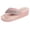 Pink, variant on Womens Platform Flip Flop With Arch Support Comfortable Wedge Thong Slippers Orthotic Summer Beach Sandals for Daily Walking And Travel White 36
