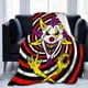 thumbnail image 2 of Manta de microfibra suave y cálida de la serie Insane Clown Posse de ICP para sofá cama durante toda la temporada, 40 x 30 pulgadas, 2 of 5