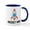 White/Navy Inside, variant on CafePress - Rocket Man - 11 oz Ceramic Mug - Novelty Coffee Tea Cup