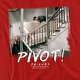 thumbnail image 2 of Friends Pivot Women's T Shirt, Red, Medium, 2 of 6