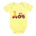 thumbnail image 1 of Tstars Boys 1st Birthday Gift Birthday Gift for 1 Year Old Tractor Birthday Gifts for Baby Boy One Year Old Boy Birthday Party B Day Baby Bodysuit, 1 of 6