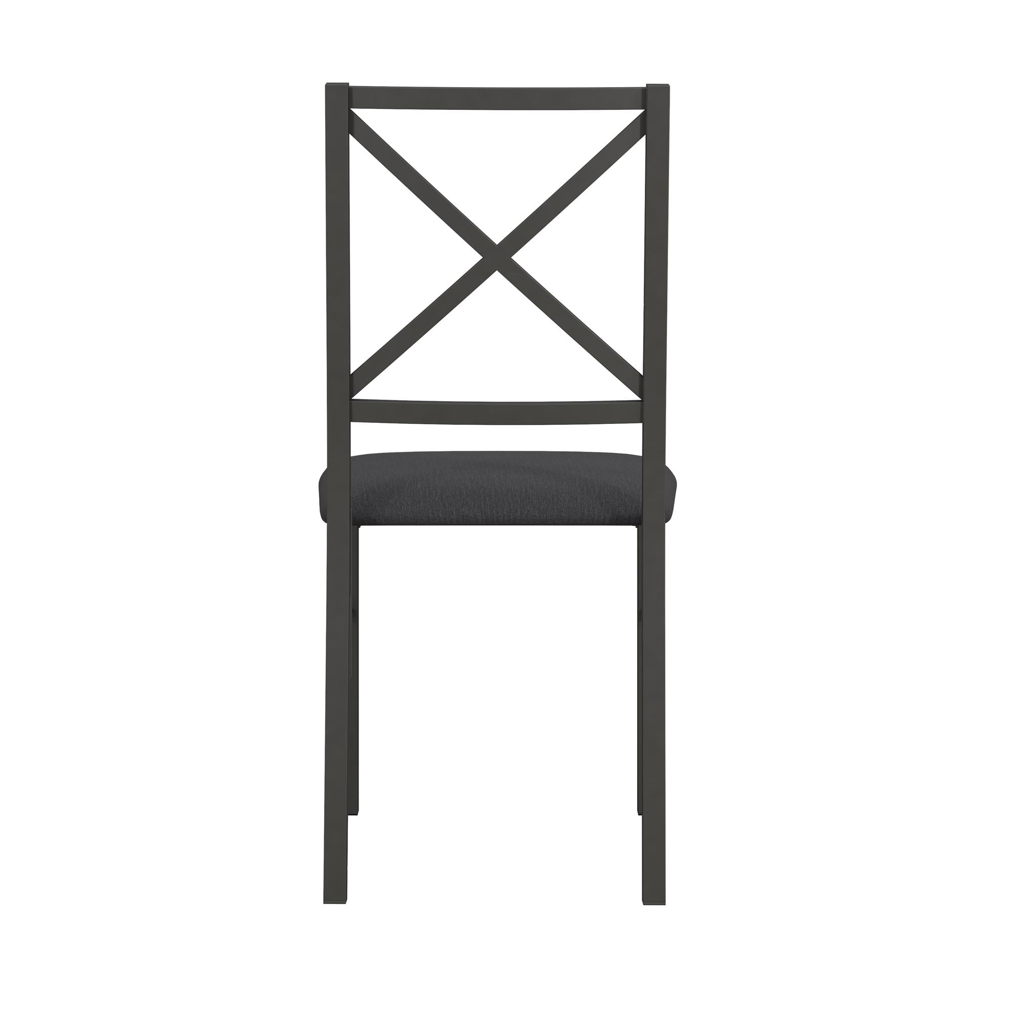 Mainstays 5-Piece Dining Table and Chair Set for 4, Black