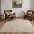 thumbnail image 3 of KUETH Modern 8x10 Area Rugs for Living Room, Non Slip Machine Washable Retro Rugs, Low Pile Chenille Print Rug for Bedroom, Dining Room, Home Office, 3 of 4