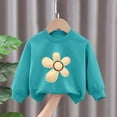 thumbnail image 4 of Toddler Baby Girls Sunflower Clothes Set Long Sleeve Top and Pants 2pcs Outfits Fall Clothes 1-10 Years, 4 of 5