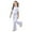 C156/White, variant on XIYON Girls Clothing Set Stylish Girls Casual Flare Pants Outfit 2 Piece Comfy Daily Wear Toddler Kids Autumn 9-10 Years