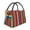 Mexican Serape Blanket Stripes, variant on Monster Truck,Truck Cartoon Print Insulated Reusable Bags with Sturdy Zipper and Handles, Foldable Totes for Hot or Cold Food Bring or Delivery