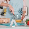 thumbnail image 2 of 5pcs Stainless Steel Cake Ring Triangle Shape Cake Mold Mousse Cake Cutter Baking Mold, 2 of 3