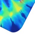 thumbnail image 5 of Colorful Rainbow Tie Dye Spiral Pattern Dish Drying Mat for Kitchen 1 Pack, Ultra Absorbent Microfiber Dishes Drainer Mats,16"x18", 5 of 6