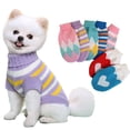 thumbnail image 2 of Suéter cálido de invierno para perros, tejido suave para cachorros, ropa para perros pequeños, medianos y gatitos, jersey para mascotas, abrigo para chihuahua, disfraces de bulldog, 2 of 5