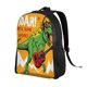 thumbnail image 2 of Fotbe Cool Dinosaur Playing Guitar Mochila de Viaje para Laptop, Mochila Ejecutiva Delgada y Resistente 15.6", 2 of 8