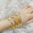 thumbnail image 6 of Misterolina 12pcsset Punk Chain Bracelets Set For Women Boho Thick Charm Bangles, 6 of 7