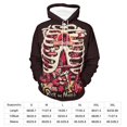 thumbnail image 2 of Rick And Morty Unisex Adult Hoodie Casual Hooded Sweatshirt Pullover Novelty 3D Printed Sweater Jacket 2XL, 2 of 8