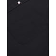 thumbnail image 3 of Youclos Men's Cotton Linen Long Sleeve Button Down Shirt, Casual Regular Fit, 3 of 6