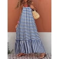 thumbnail image 3 of POINTERTECK Robe Maxi à Étages Sans Manches Boho à Fleurs pour Femmes, Décontractée, Superposée, Ample, Vacances, Plage, Bohème, Longues Robes, 3 of 7