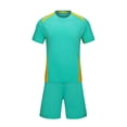 thumbnail image 3 of Avtoify Children Solid Color Football Sports Games Summer Toddler Training Uniforms Jerseys, 3 of 6