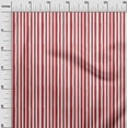thumbnail image 3 of oneOone Cotton Silk Red Fabric Stripes Sewing Craft Projects Fabric Prints By Yard 42 Inch Wide, 3 of 6