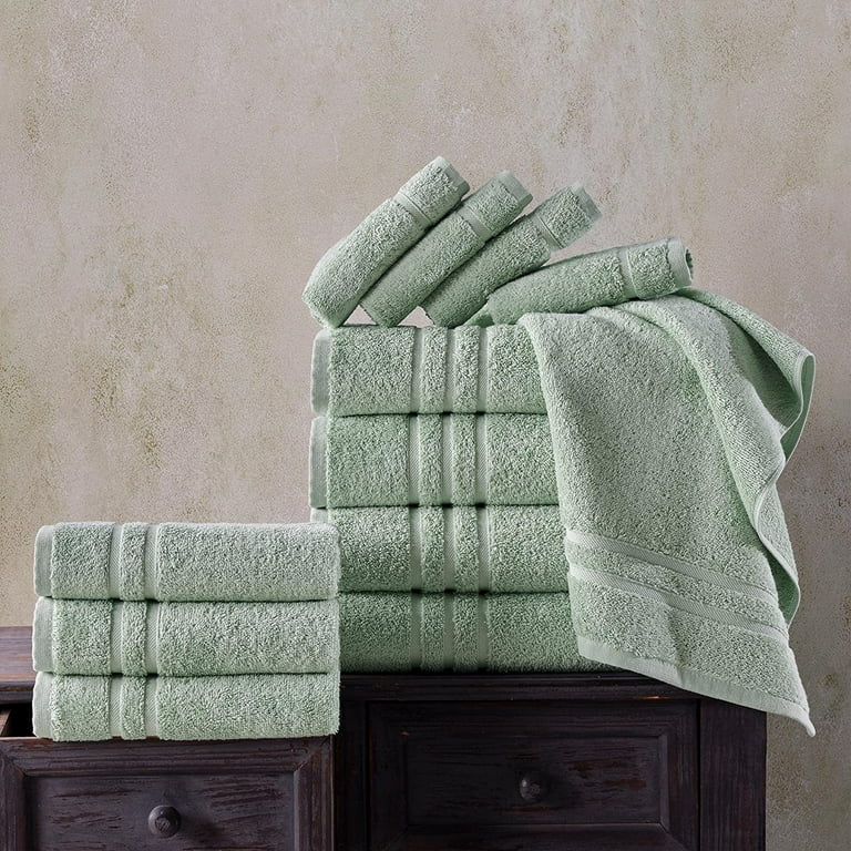 The Company Store Green Earth Quick Dry Micro Cotton Solid Green Tea Single  Bath Towel VH70-BATH-GRN-TEA - The Home Depot