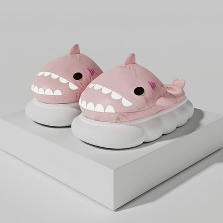 

Men Ladies Padded Cotton Slippers Comfortable Home Shoes——Pink Woman || 【46/47】 45-46 Yards To Wear