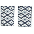 thumbnail image 2 of Set of 6 Placemats, Handmade Beaded Placemats, Geometrical Tablemats, Designer Charger Plates 12X15Inches, 2 of 9