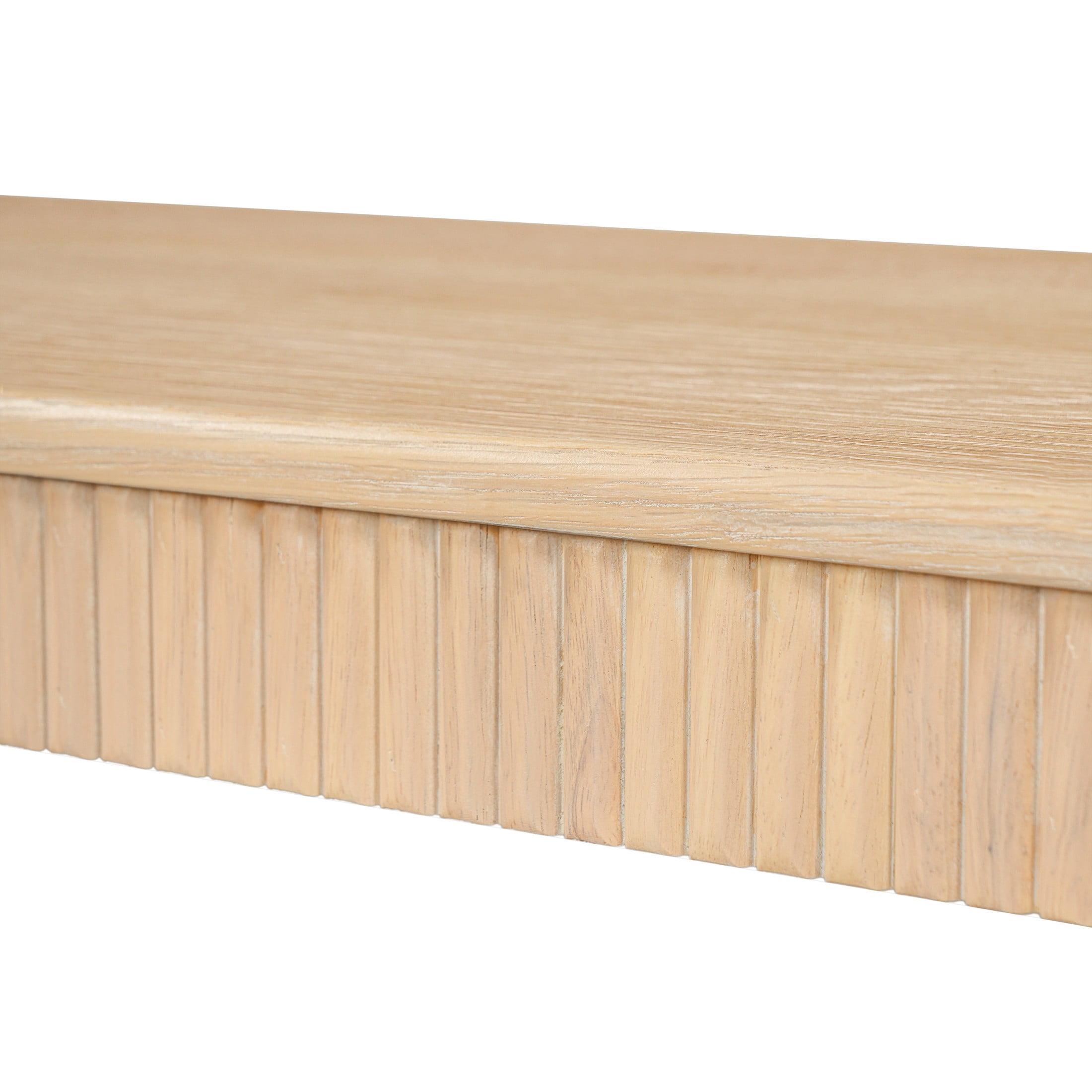Christopher Knight Home 3-Piece Mid Century Modern Dining Table with Bench Set for 4, Natural