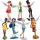 thumbnail image 1 of 7 unids/set Tinkerbell Hada de las flores Hada elfo princesa figura juguetes Set decoración para tarta adornos elementos de recuerdo de fiesta regalos para niños, 1 of 5