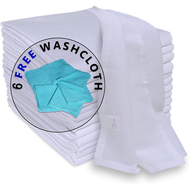 COTTON HOMES Flour Sack Tea Towel, Dish Cloth, Cheesecloth Baking