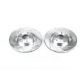 thumbnail image 2 of Power Stop Front Pair of Drilled and Slotted Brake Rotors JBR1112XPR, 2 of 2