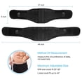 thumbnail image 2 of TOPINCN Back Brace Breathable Lumbar Support Belt for Lower Back Pain, Back Brace Lumbar Support Lower Back Pain, 2 of 7
