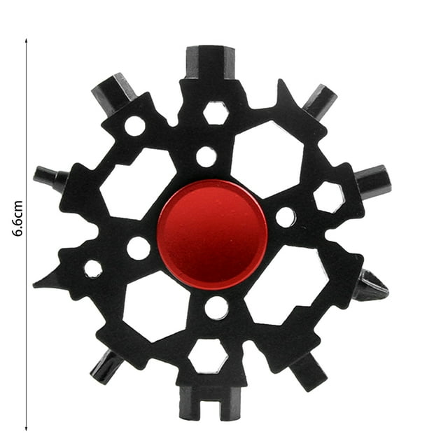Llave de copo de nieve multiherramienta 23 en 1, llave inglesa portátil multifuncional (C) Ehuebsd Para estrenar