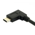 thumbnail image 3 of CY 90 Degree Right Angled USB-C USB 3.1 Type C Male to Female Extension Data Cable for Laptop Tablet 20cm, 3 of 6