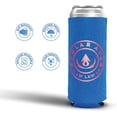 thumbnail image 6 of Slim Can Coolie Neoprene Collapsible Multi Color 12 Pack for 12 oz Slim Cans (as pictured with sayings), 6 of 7