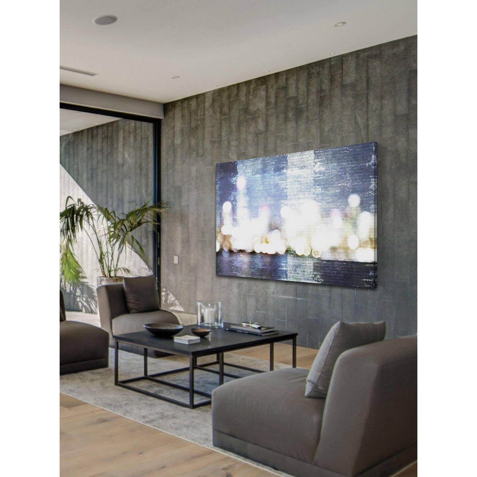 City Scape by Parvez Taj Painting Print on Wrapped Canvas