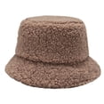 thumbnail image 6 of Kiplyki Teddy Style Lambs Wool Bucket Hat Cute Girls Outdoor Sports Fisherman Cap For Women Casual Winter Warm Hat, 6 of 6