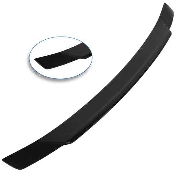 cciyu High Kick Duckbill Rear Trunk Lip Spoiler Wing Fits for 2016-2021 for Honda Civic Racing Trunk Spoiler(ABS Glossy Black)