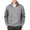 Gray, variant on Rexolia Men’s Quarter Zip Pullover Sweatshirt Lightweight Long Sleeve Workout Golf Black S