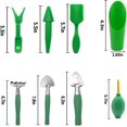 thumbnail image 2 of Mini herramientas de jardinería de 9 piezas, tapete para macetas, herramientas de jardinería de plantas suculentas, para aficionados al jardín DIY, plantar flores bonsái, 2 of 5