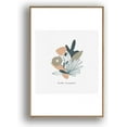 thumbnail image 3 of IDEA4WALL Framed Canvas Prints Wall Art Doodle Ornaments with Pastel Jungle Flowers Modern Art for Living Room, Bedroom, Office Ready to Hang - 16x24 inches, 3 of 4