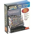 thumbnail image 3 of Steelex Plus D2140 Cobalt Drill Bit Set 29pc, 3 of 3